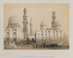 Ägypten und Nubien, Band III: Grab der Memlooks, Kairo von Louis Haghe