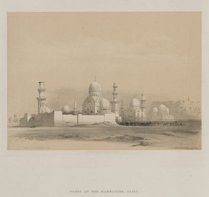 Ägypten und Nubien, Band III: Gräber der Mamluken, Kairo von Louis Haghe