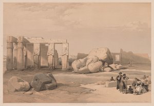 Ägypten und Nubien: Band II - Nr. 4, Fragmente der Großen Kolosse im Memnonium