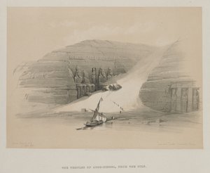 Ägypten und Nubien, Band II: Ausgegrabene Tempel von Abu Simbel, Nubien von Louis Haghe