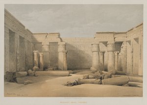 Ägypten und Nubien, Band II: Medinet Abou, Theben von Louis Haghe