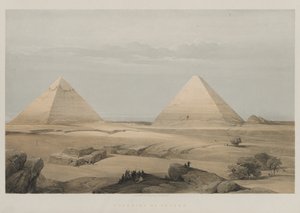 Ägypten und Nubien, Band II: Pyramiden von Gizeh von Louis Haghe