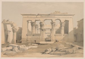 Ägypten und Nubien: Band I - Nr. 28, Portikus des Tempels von Kalabsha, 1838