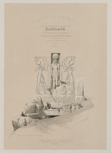 Ägypten und Nubien, Band I: Frontispiz, 1846
