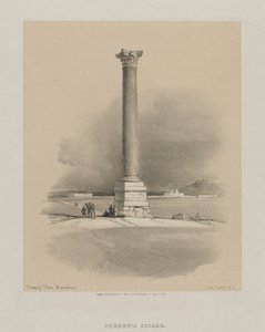 Ägypten und Nubien, Band I: Pompejus-Säule, Alexandria von Louis Haghe