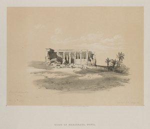 Ägypten und Nubien, Band I: Wady Maharraka, Nubien, 1846