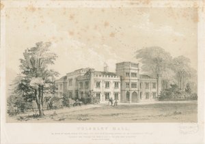 Wolseley Hall: Stahlstich, undatiert [ca. 1830]