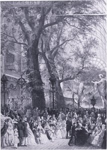 Innenansicht der Großen Internationalen Ausstellung 1851, aus Cassells Geschichte des britischen Volkes, veröffentlicht von der Waverley Book Company Limited, ca. 1940