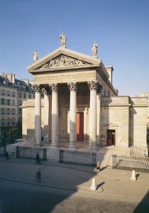 Fassade der Kirche Notre-Dame de Lorette, erbaut 1823-36