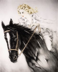 Reiterin von Louis Icart