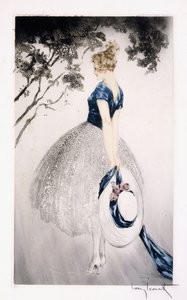 Im Nest, ca. 1922 von Louis Icart