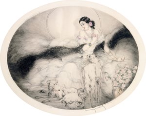 Dame mit Kamelien, ca. 1917