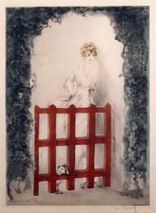 Rotes Tor von Louis Icart