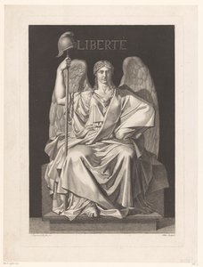 Allegorische Darstellung der Freiheit von Louis Jean Allais