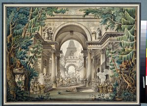 Die Prozession im Tempel