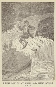 Illustration für Entführt von Robert Louis Stevenson von Louis John Rhead