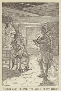 Illustration für Entführt von Robert Louis Stevenson von Louis John Rhead