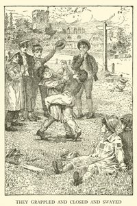 Illustration für Tom Browns Schulzeit von Louis John Rhead