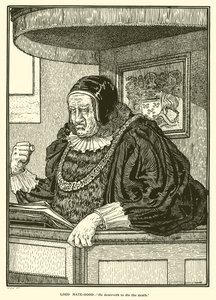 Lord Hate-Good (Gravur) von Louis John Rhead