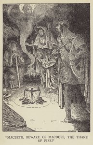 Macbeth, hüte dich vor Macduff, dem Than von Fife!