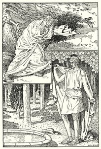 Der Nordwind und die Sonne von Louis John Rhead