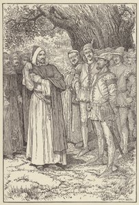 Der König begann, seinen Ärmel hochzukrempeln von Louis John Rhead
