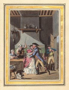 Geschichte von Manon Lescaut Band I, veröffentlicht 1797. Schöpfer: Louis-Joseph Lefevre, Jacques Joseph Coiny