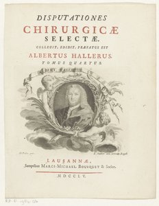 Porträt von Albrecht von Haller