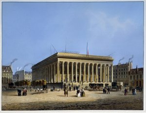 Börse und Handelsgericht - in „Paris en 1837“