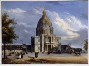 Dôme des Invalides in „Paris en 1837“