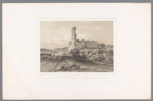 Ansicht der Ruine von Koldinghus