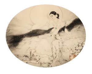 La Dame aux Camelias, 1927 von Louis Justin Laurent Icart