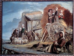 Der Heuwagen oder die Rückkehr des Heus von Louis le Nain