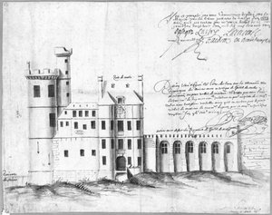 Fassade von Porte und Hotel de Nesle, 1662