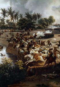 Die Schlacht bei den Pyramiden, 21. Juli von Louis Lejeune