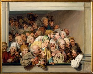 Frankreich, Paris, Versailles, Theaterloge am Tag der freien Aufführung