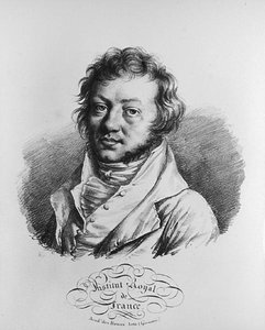 Porträt von Andre Marie Ampere (1775-1836) von Louis Leopold Boilly