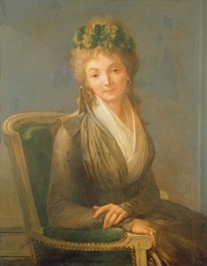 Porträt vermutlich von Lucile Desmoulins (1771-94) 1794 von Louis Leopold Boilly