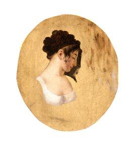 Profil eines jungen Frauenkopfes, ca. 1794 von Louis Leopold Boilly