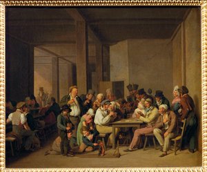 Szene in einem Wirtshaus von Louis Leopold Boilly