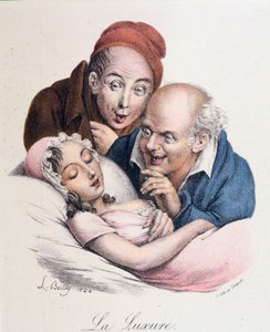 Die sieben Todsünden: Wollust von Boilly von Louis Leopold Boilly
