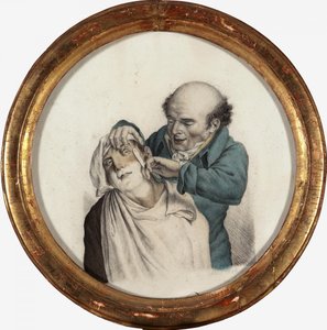 Geschickter Barbier, 1823 von Louis Leopold Boilly