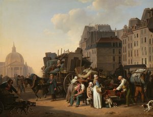 Die Umzüge, 1822 von Louis Leopold Boilly