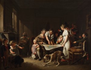 Das Vorlesen des Bulletins der Großen Armee von Louis Leopold Boilly