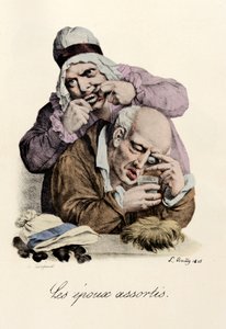 Die verschiedenen Spulen, Gravur von Louis-Leopold Boilly von Louis Leopold Boilly