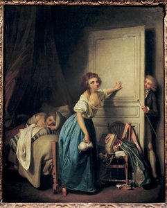 Der Neugierige von Louis Leopold Boilly