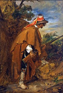 Der Bandit, ca. 1819-21 (Öl auf Papier auf Leinwand)
