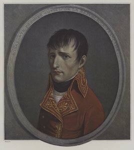 Napoleon Bonaparte, Erster Konsul der Französischen Republik von Louis Leopold after Boilly