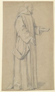 Stehender Mönch (recto)