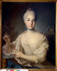 Porträt der Gräfin Anna Vorontsova von Louis Tocqué